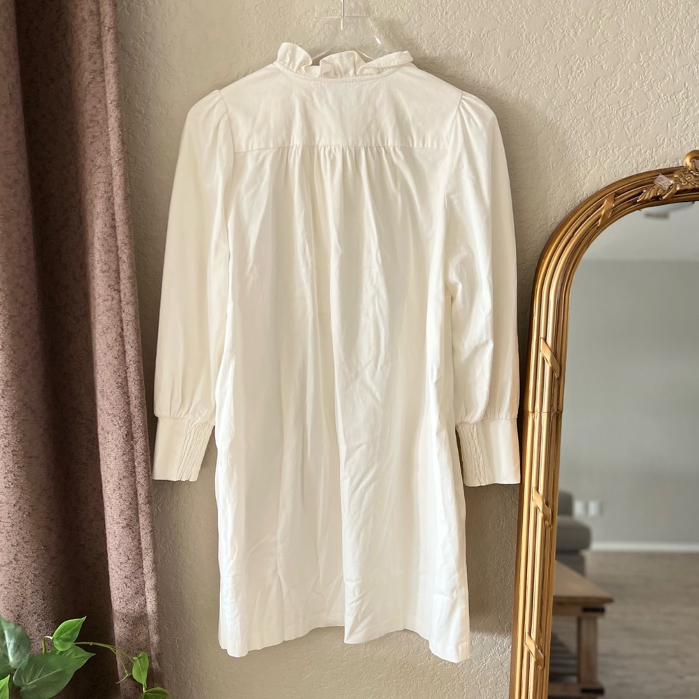 Pomander Place White Button-Down Dress - Picture 2 of 10
